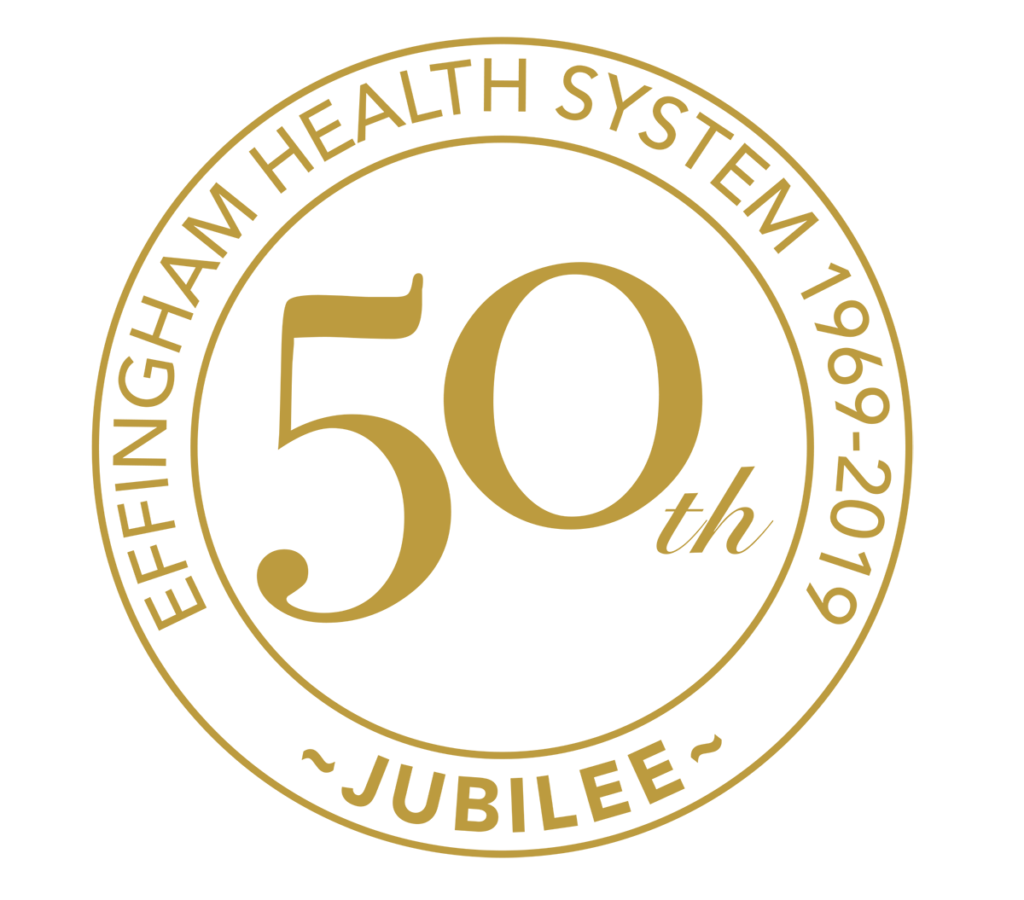 Effingham Health System 50th Anniversary Seal